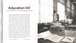 Education 101, from Santa Barbara Magazine