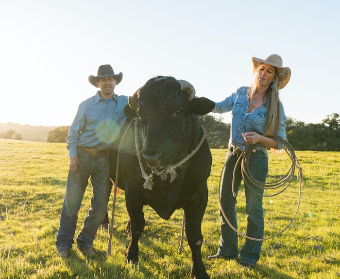 Bubba is the prized Parker Ranch bull of The Bear and Star, a Los Olivos restaurant offering a “refined ranch cuisine” that is intrinsically intertwined with the 714 acre Fess Parker Home Ranch. Courtesy photo.