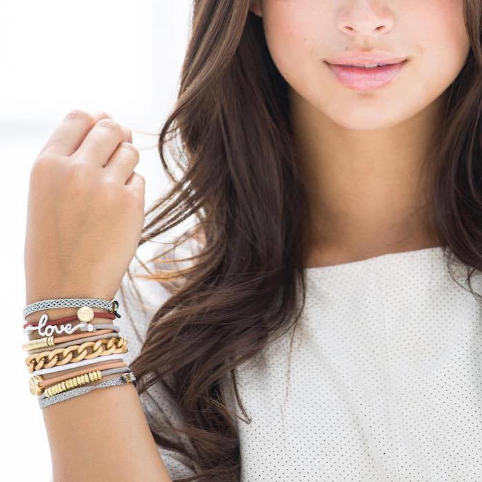 By Lilla hair ties that double as bracelets, courtesy photo.
