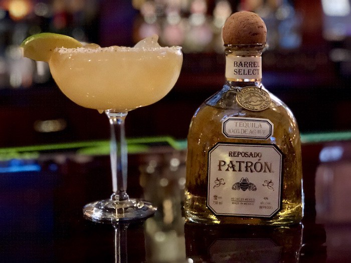 Pancho's Mexican Restaurant's Naughty Maggie with Patron Barrel Select Reposado, photo courtesy Wicked Creative.