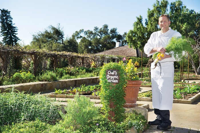 One of the 2018 Taste of the Town Honorary Chefs is Matt Johnson, executive chef at San Ysidro Ranch. SB Seasons file photo by Amy Barnard.