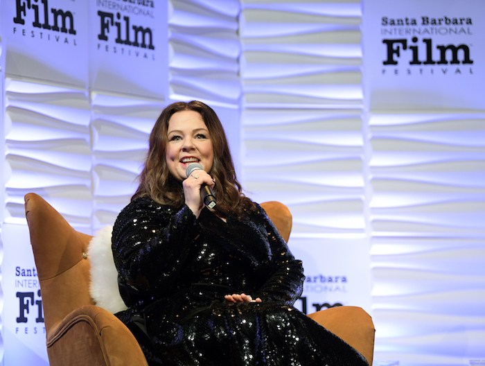 Melissa McCarthy speaks onstage at the Montecito Award honoring Melissa McCarthy during the 34th Santa Barbara International Film Festival at Arlington Theatre on February 3, 2019 in Santa Barbara, California. (Photo by Emma McIntyre/Getty Images for SBIFF)