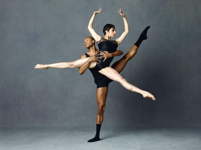 Alvin Ailey American Dance Theater’s Yannick Lebrun and Sarah Daley. Photo Credit: ANDREW ECCLES.