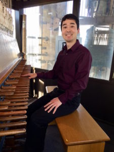 University Carillonist Wesley Arai, courtesy photo.