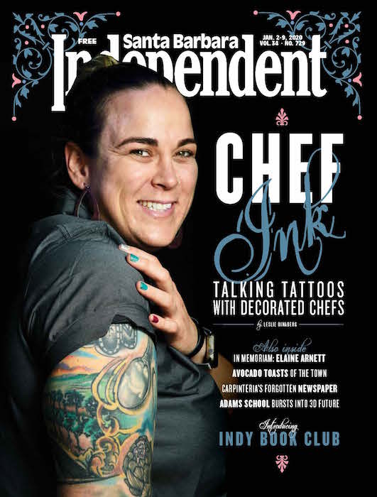 Chef Ink Cover, SB Independent January 2, 2020